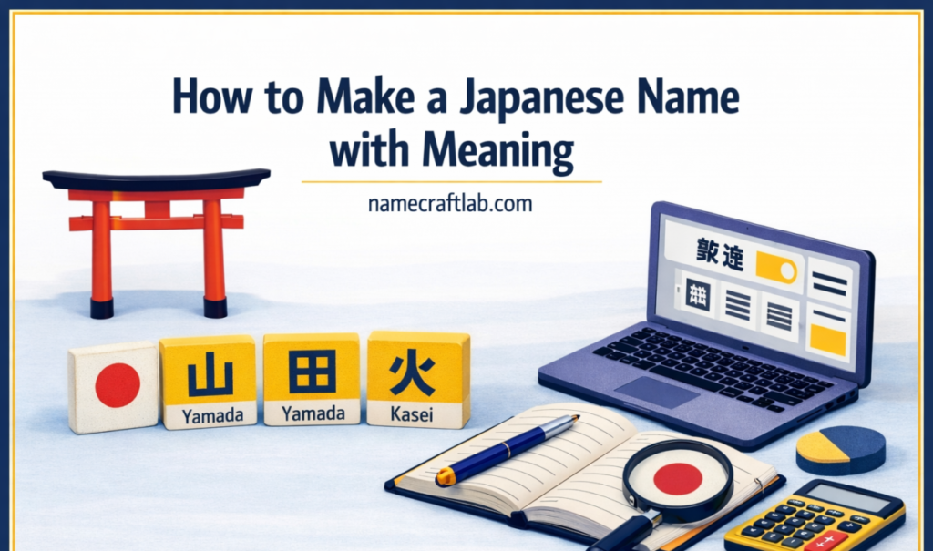 How to Make a Japanese Name